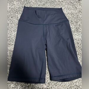 CRZ YOGA Women's Naked Feeling Biker Shorts - 8 Inches High Waisted Yoga SMALL